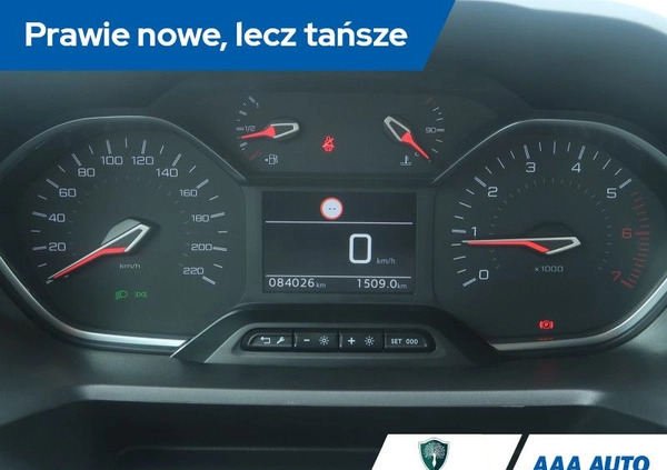 Peugeot Rifter cena 66000 przebieg: 84024, rok produkcji 2019 z Zdzieszowice małe 121